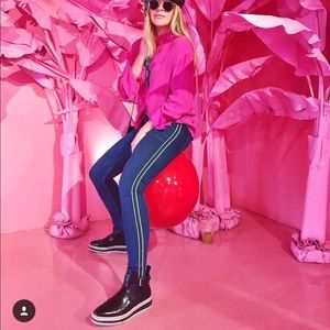 Black Zara booties, super trendy and unique!